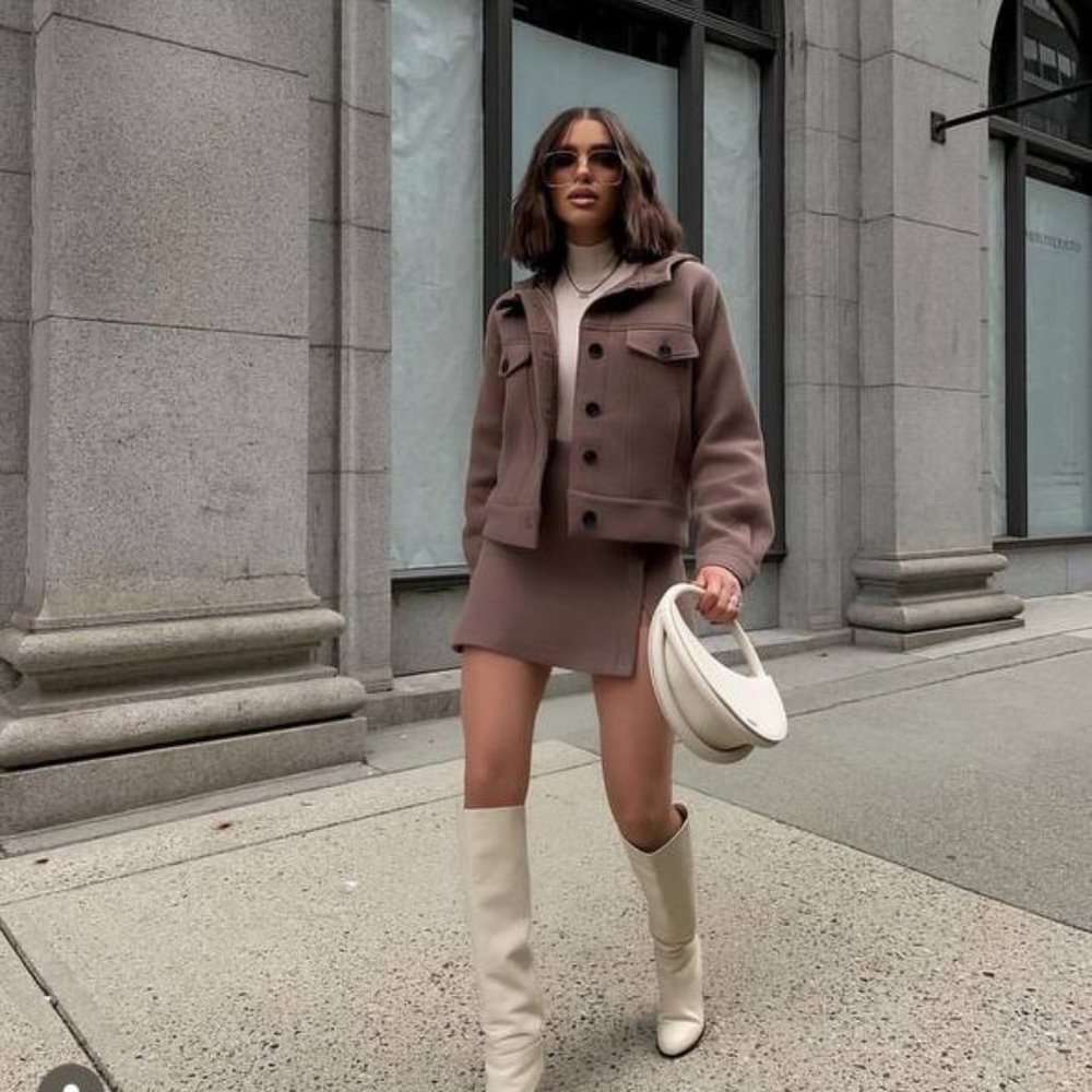 ZAVI SET JACKET & SKIRT